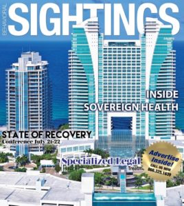 Cover of July issue Behavioral Sightings